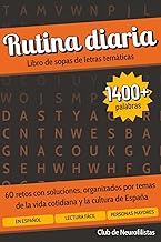 Cuaderno de Sopa de Letras – Rutina diaria (Spanish – Spain)